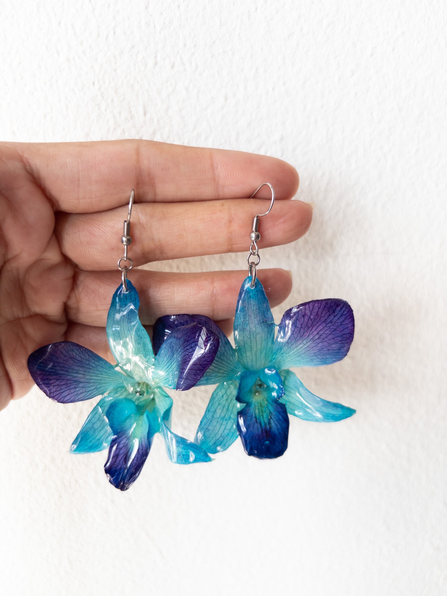 Orquidea Azul Plateada Pantalla