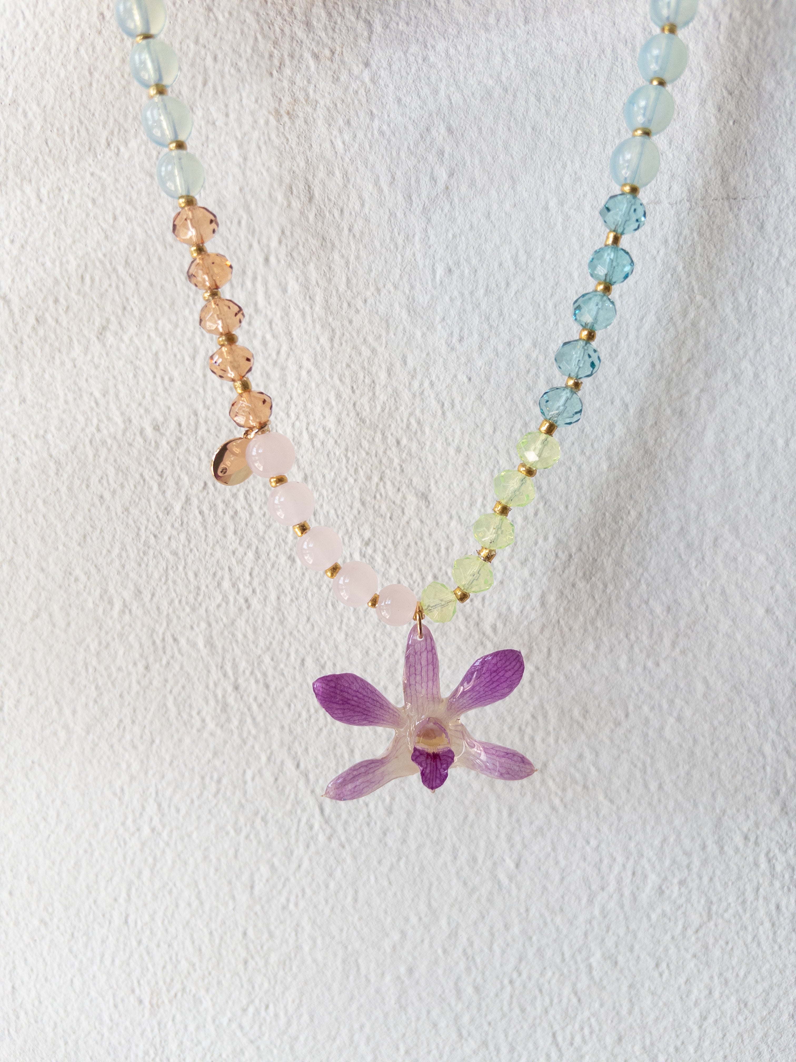 Collar Orquídea Lila
