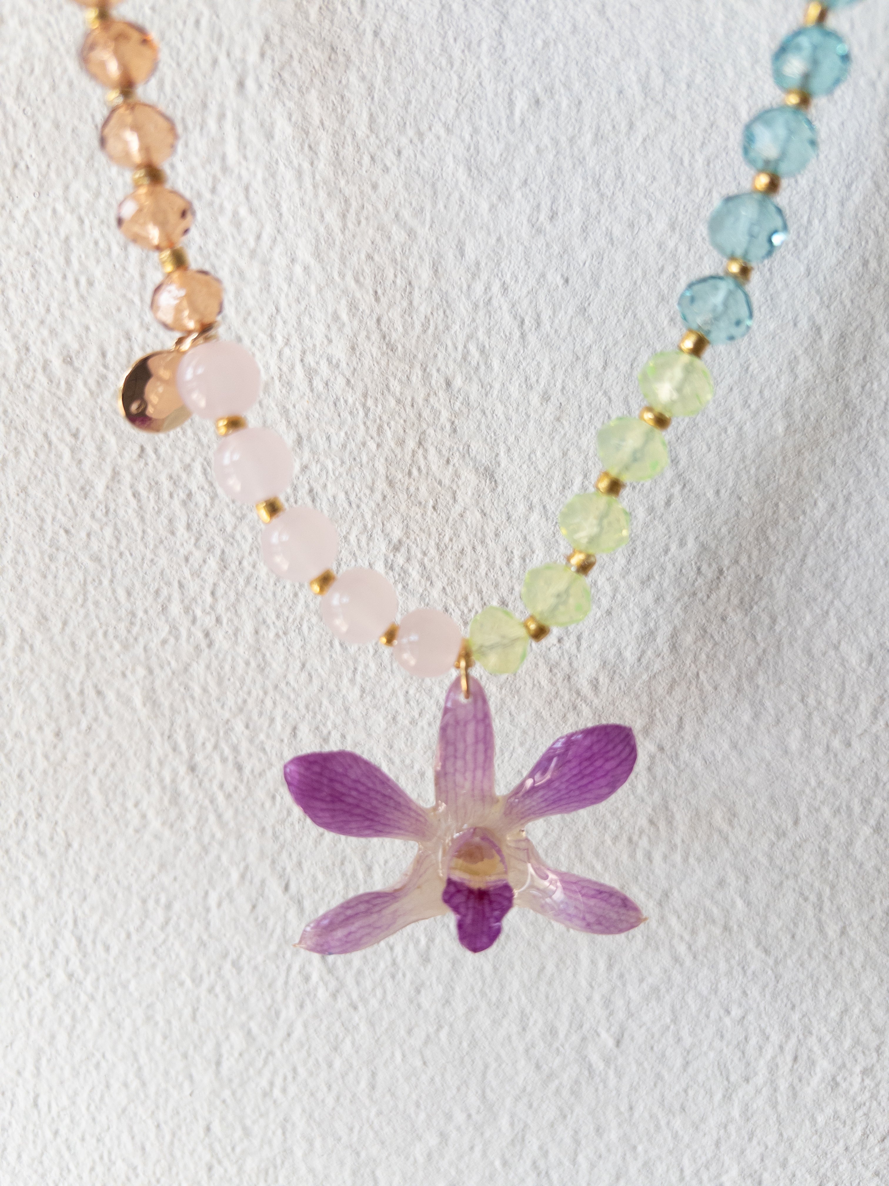 Collar Orquídea Lila