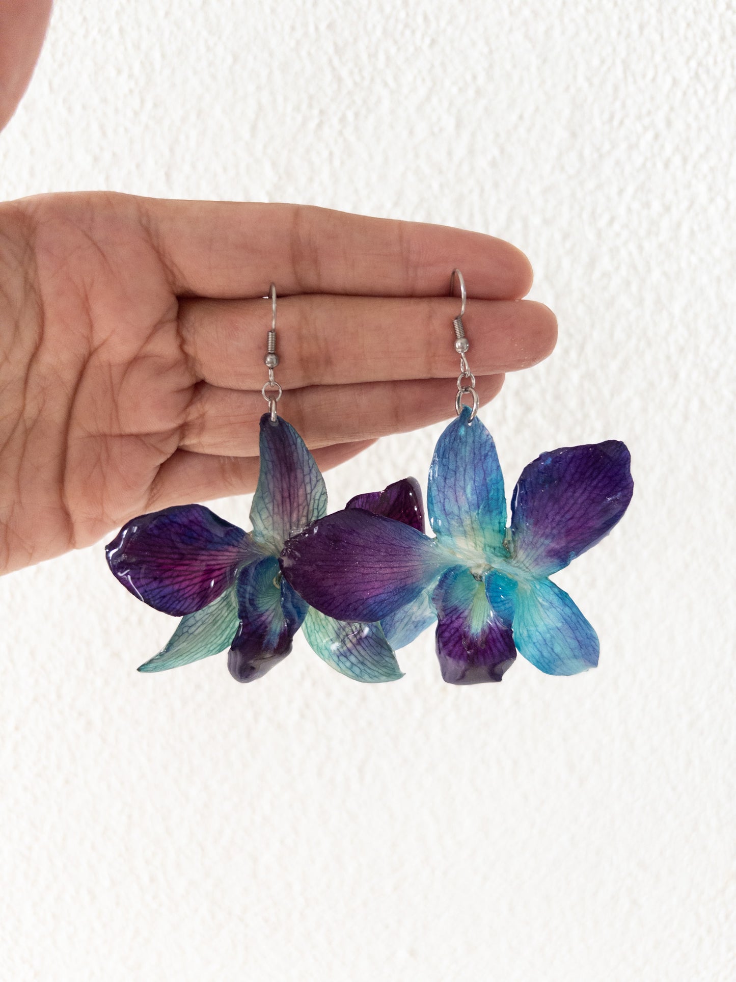Pantallas de Orquídeas Azules - Plateadas