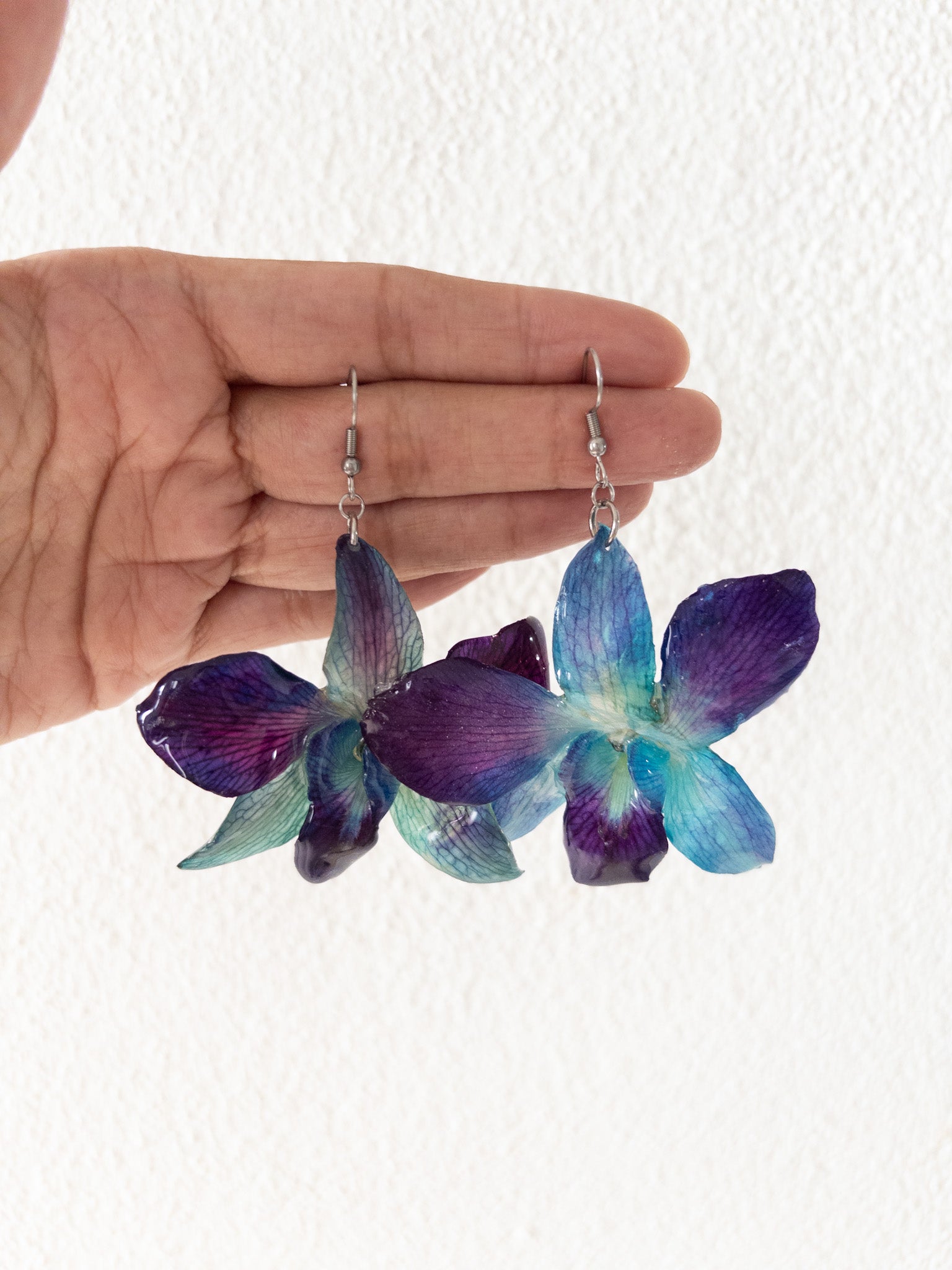 Pantallas de Orquídeas Azules - Plateadas